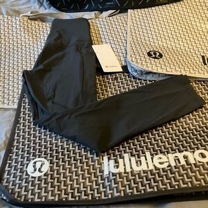 NWT Lululemon Align High-Rise Pant 25" *Pockets, Sz 6, Graphite Grey